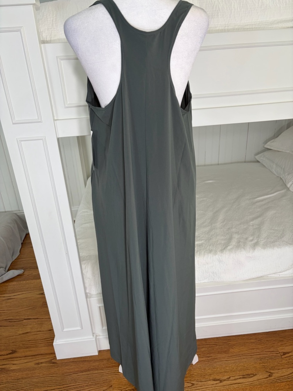 NWT Athleta Presidio Traveler Maxi Dress Green - Picture 3 of 6